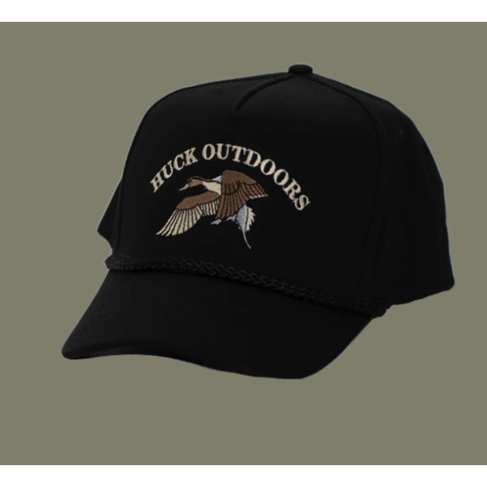 Huck Outdoors Huck Outdoors Pintail Classic Rope Snapback Hat