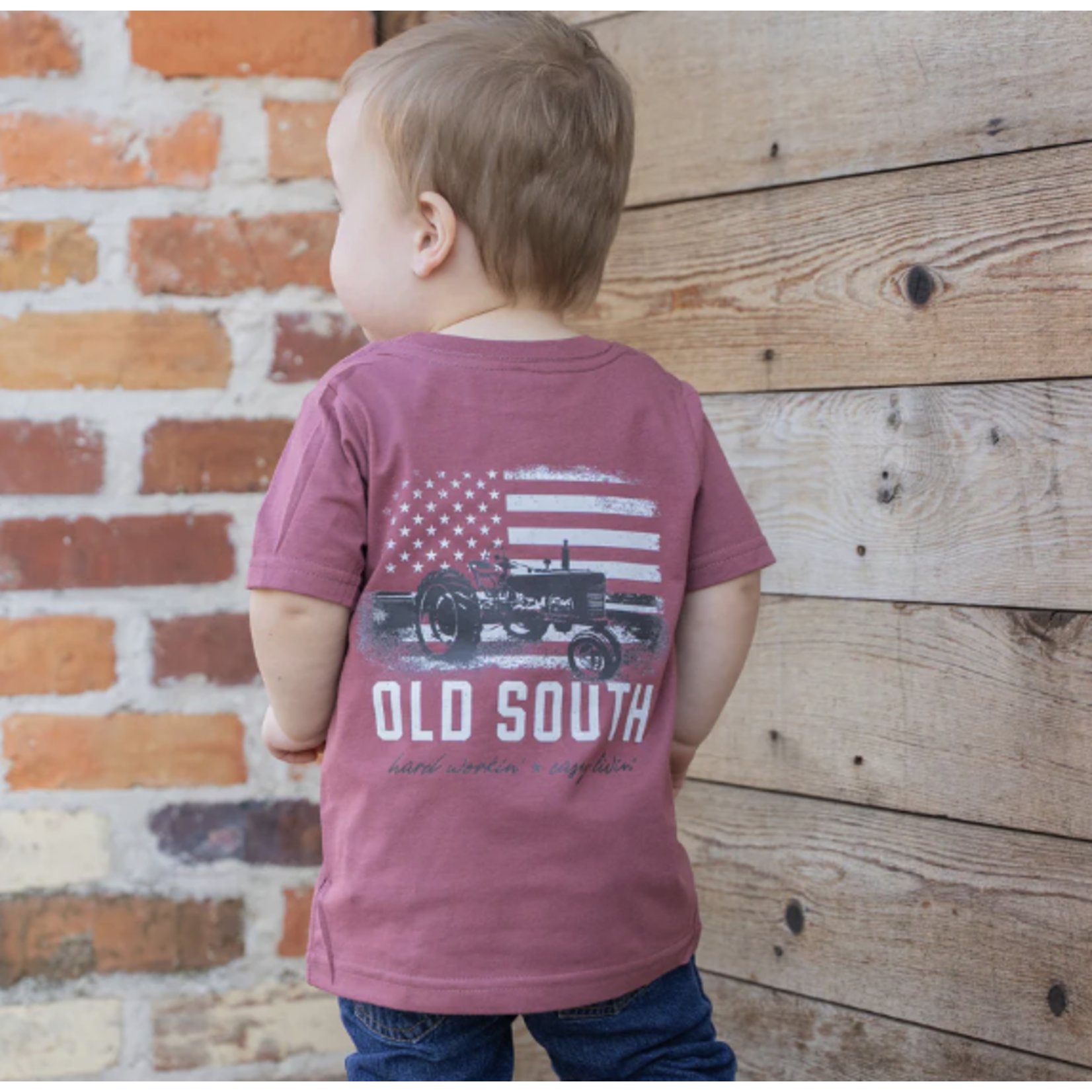 Old South Apparel Old South Apparel Youth Tractor S/S TEE Shirt