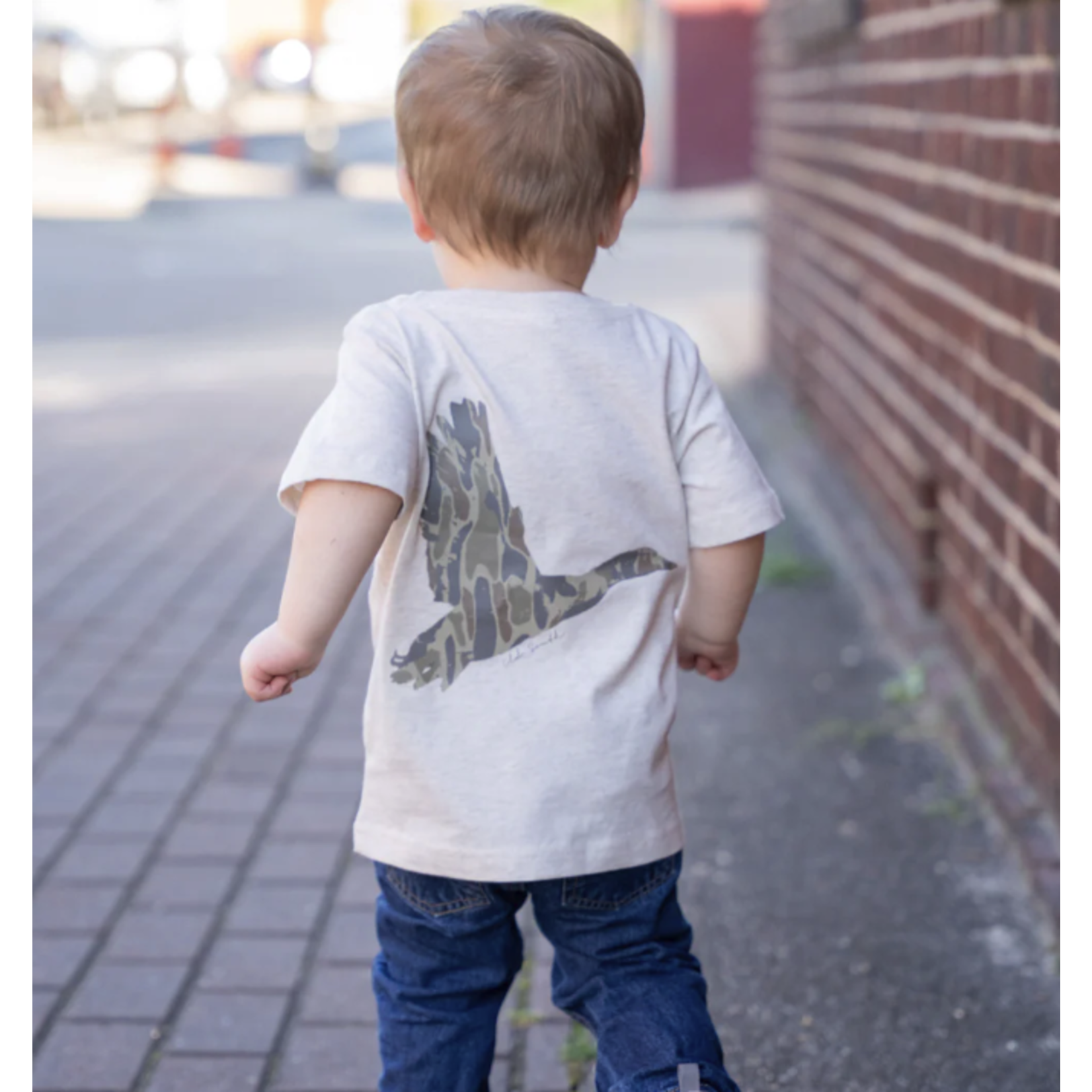 Old South Apparel Old South Apparel Youth Duck Wings w Thicket Camo S/S TEE Shirt