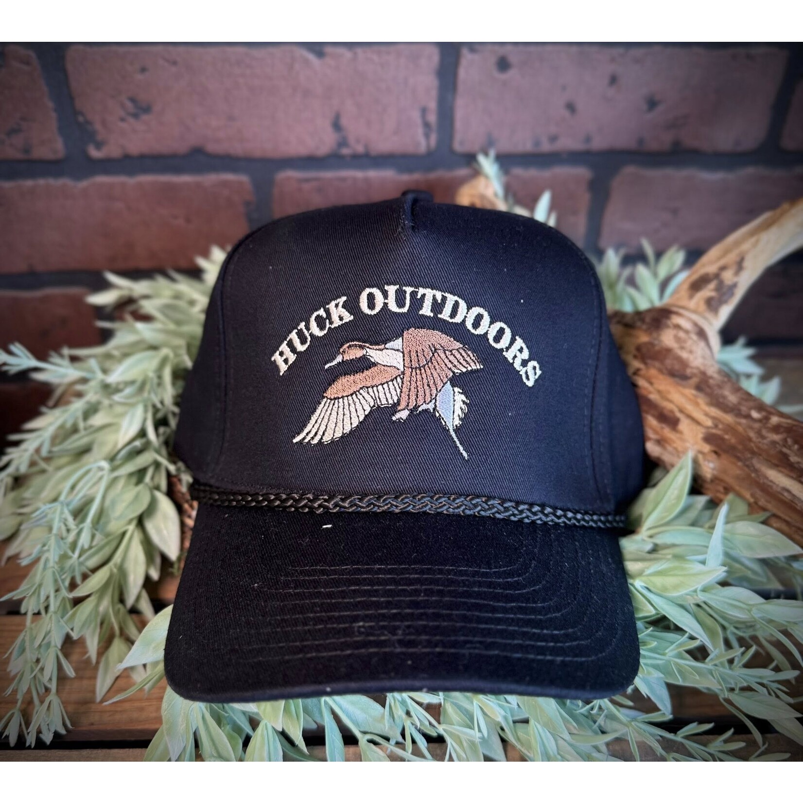 Huck Outdoors Huck Outdoors Pintail Classic Rope Snapback Hat