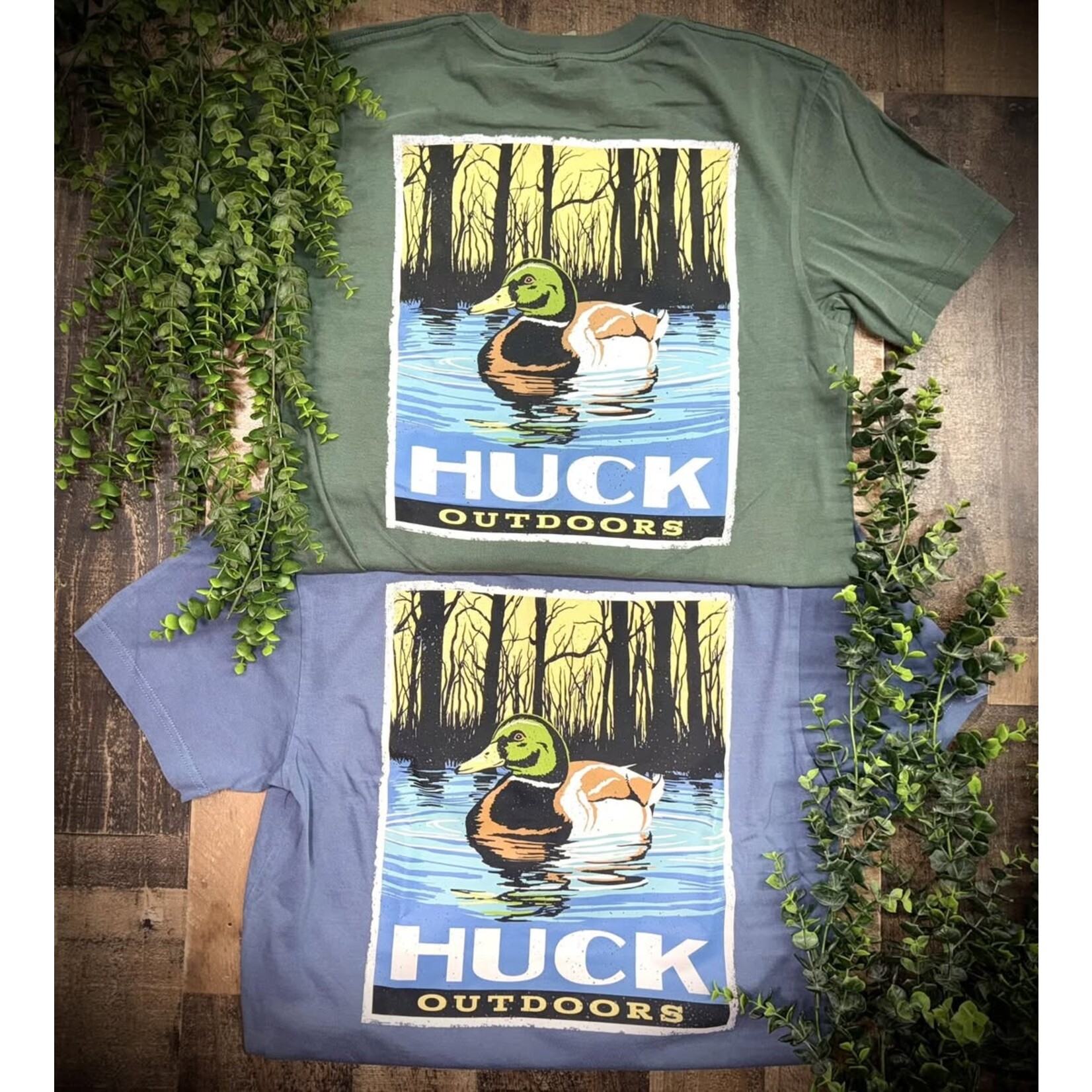 Huck Outdoors Huck Outdoors Mallard Poster S/S TEE Shirt