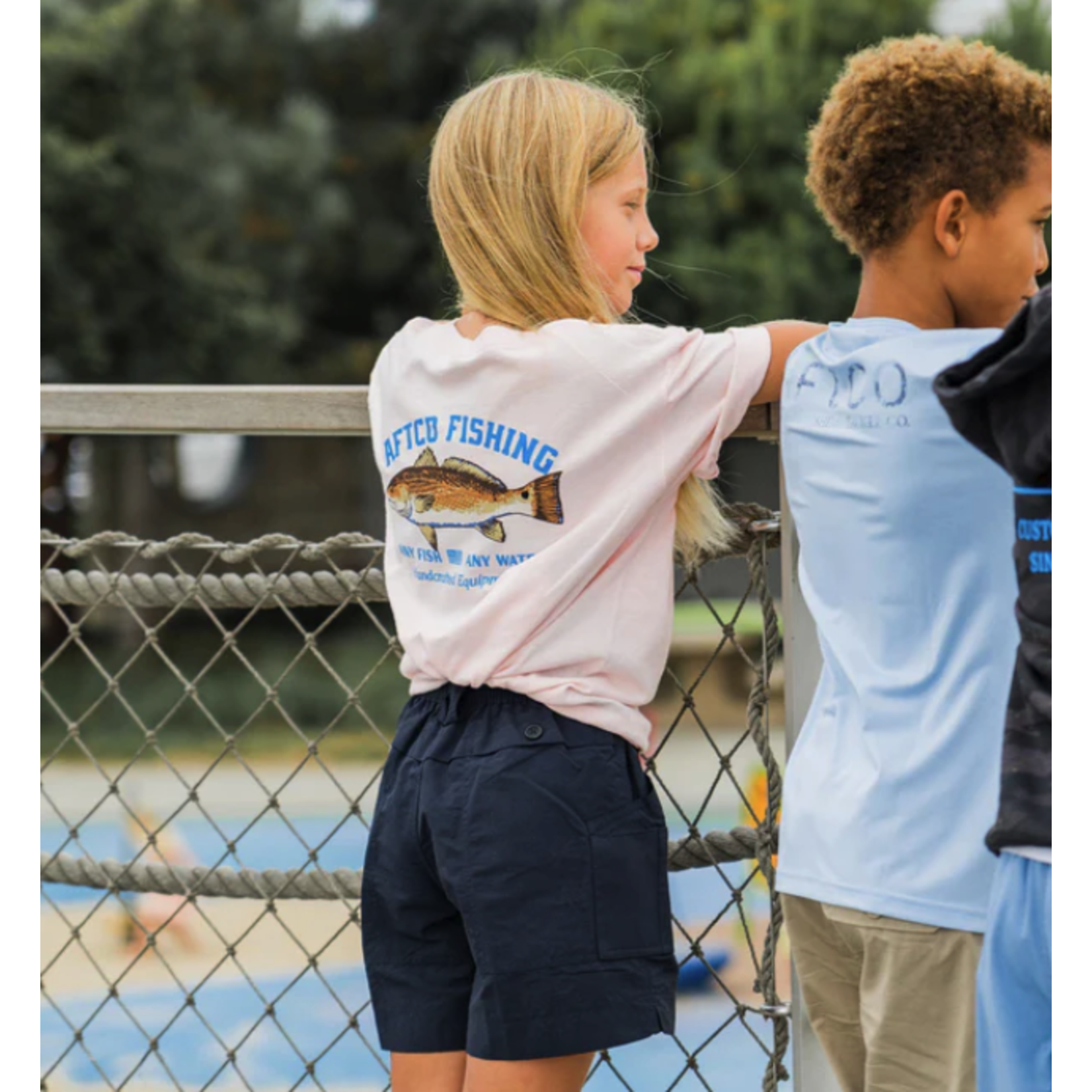 Aftco Aftco Youth Spotted S/S TEE Shirt