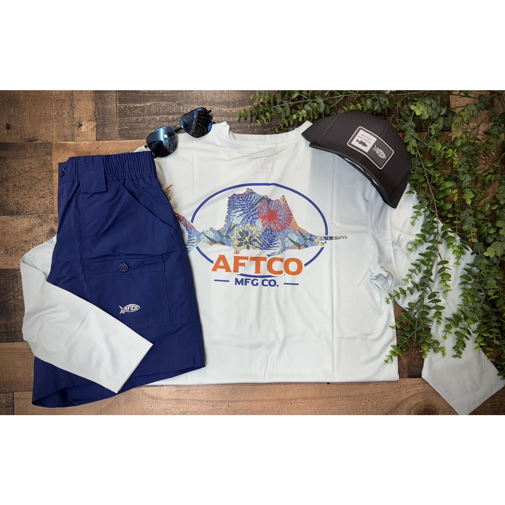 Aftco Aftco Men's Summertime L/S Performance Shirt