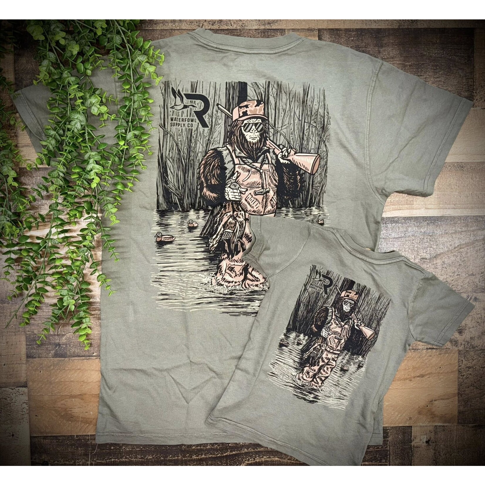 Roost Waterfowl Roost Waterfowl Roost Sasquatch S/S TEE Shirt