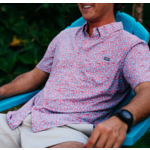 Aftco Aftco Men's BoatBar Button Down S/S Shirt