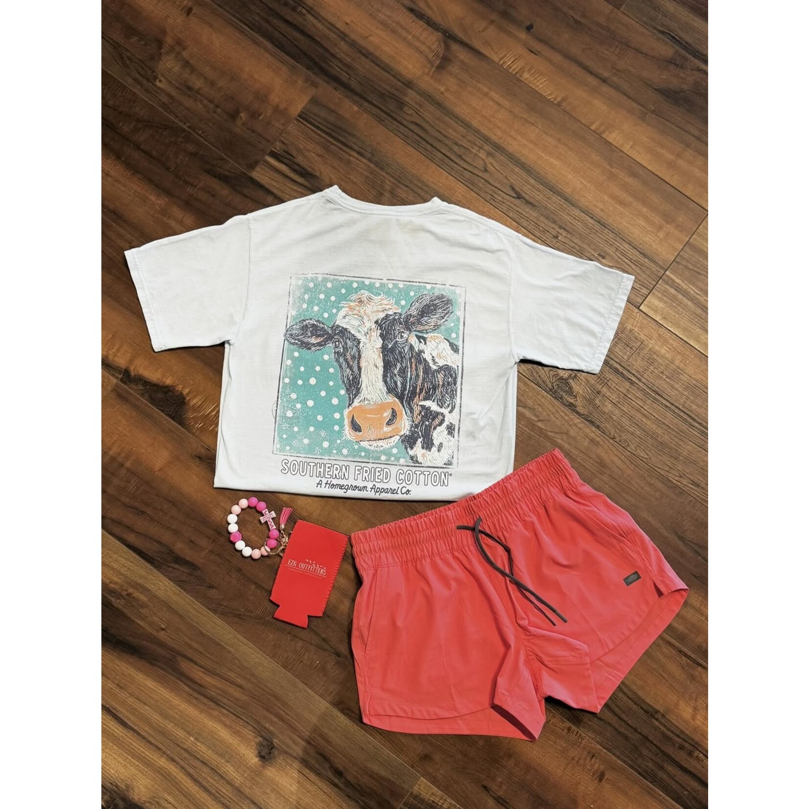 Southern Fried Cotton Southern Fried Cotton Women's Dotty S/S TEE Shirt