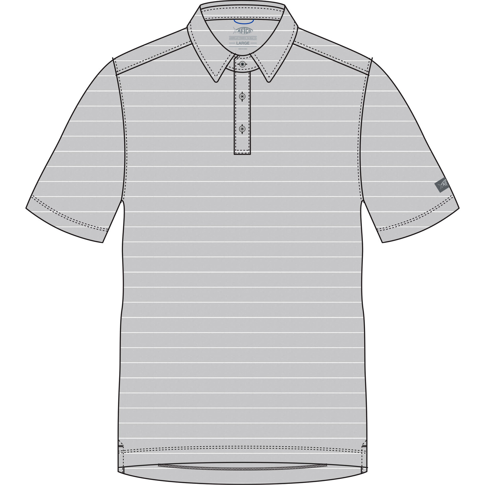 Aftco Aftco Men's Butterfish Polo Shirt