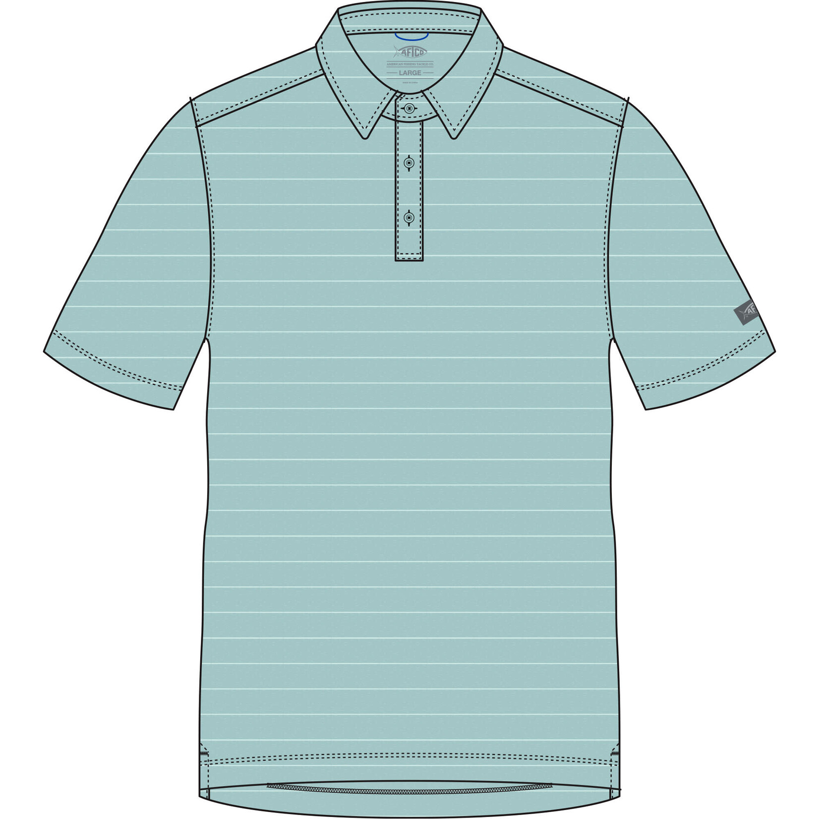 Aftco Aftco Men's Butterfish Polo Shirt