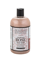 Archipelago Botanicals Charcoal Rose Bodywash - 17oz