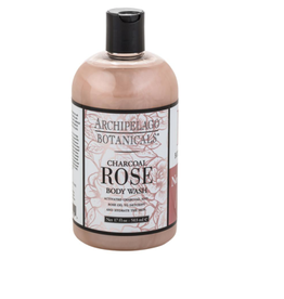 Archipelago Botanicals Charcoal Rose Bodywash - 17oz