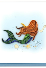 Mermaid Quilling Card