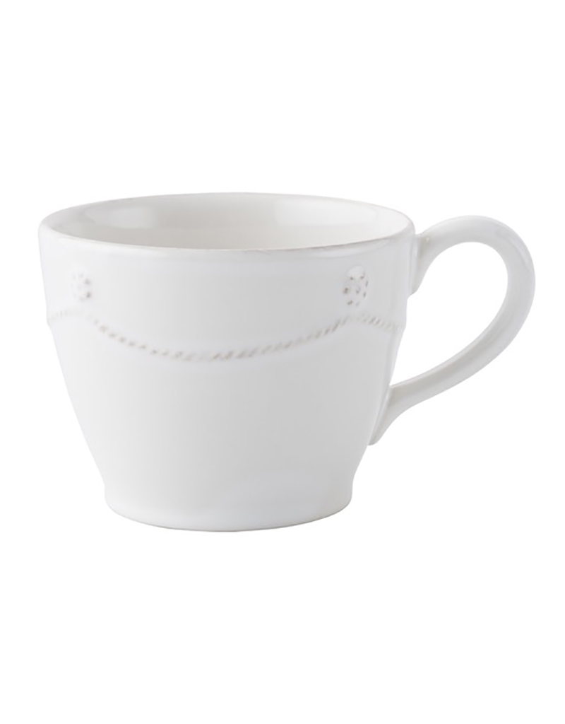 Juliska Berry and Thread Tea/Coffee Cup - Whitewash - 3”H