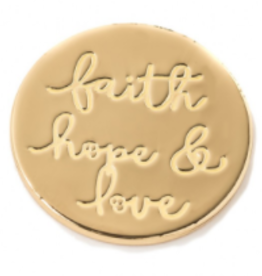 Spartina 449, LLC Locket Keynote Insert - Faith Hope Love