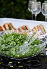 Juliska Isabella Acrylic Salad Servers - Clear - 11.5”L