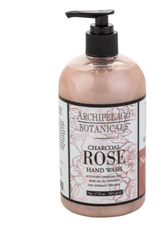 Archipelago Botanicals Charcoal Rose Hand Wash - 17 oz