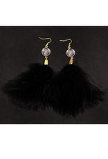 Feather Earrings - Assorted Colors