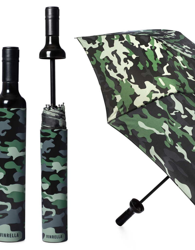 Vinrella Camo Bottle Umbrella