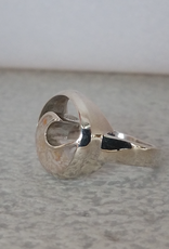 Dune Jewelry Cresting Wave Sterling Silver Ring - Shells from Florida - Size 8