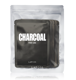 Daily Skin Pore Care Charcoal Sheet Mask 5-Pack - Black