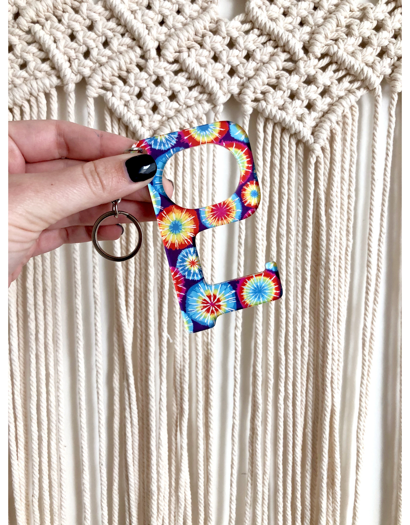 Hands-Free Keychain - Tie Dye