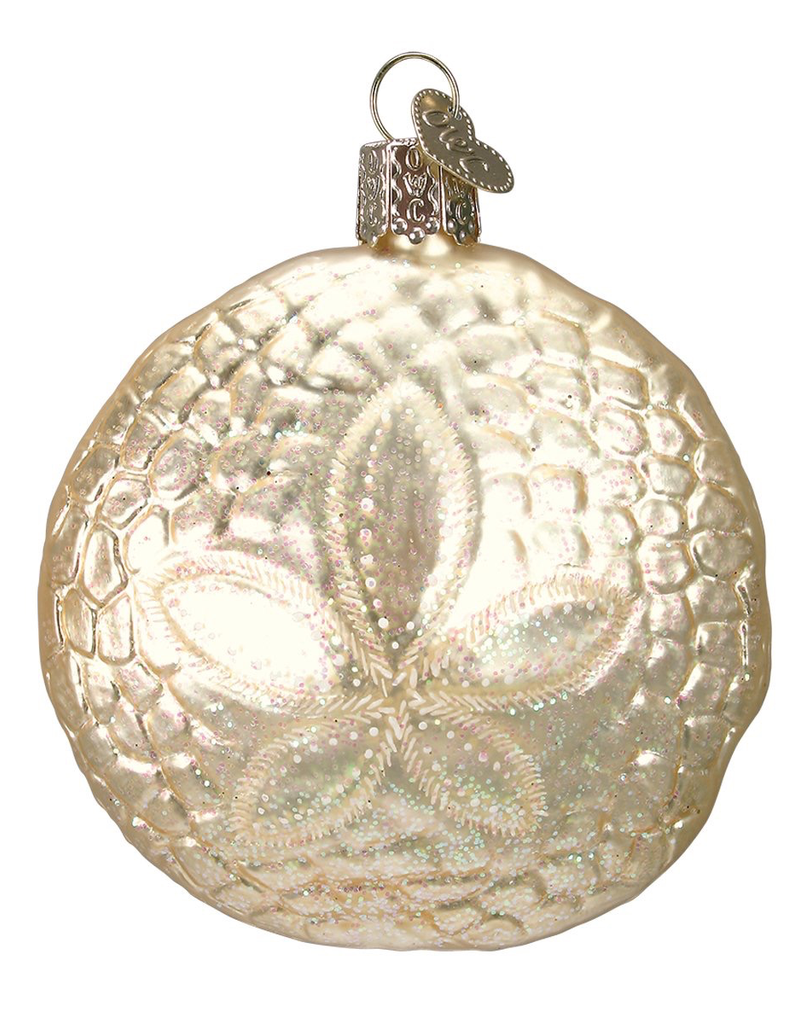 Old World Christmas Sand Dollar Ornament