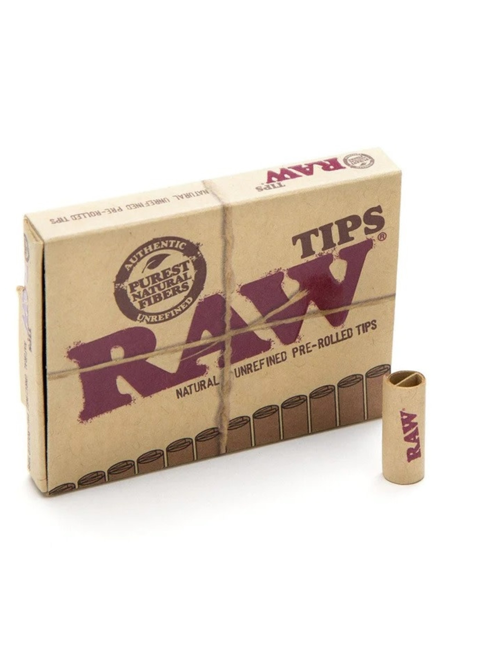 RAW RAW PRE-ROLLED TIPS 21 PACK