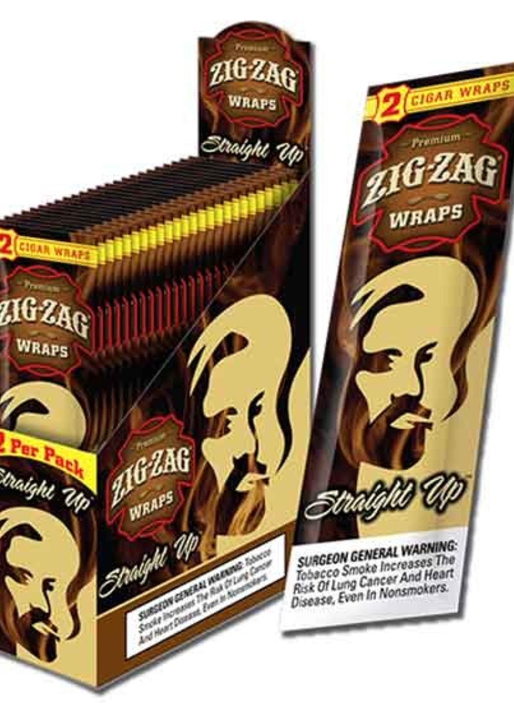 ZIG ZAG ZIG-ZAG WRAPS STRAIGHT UP