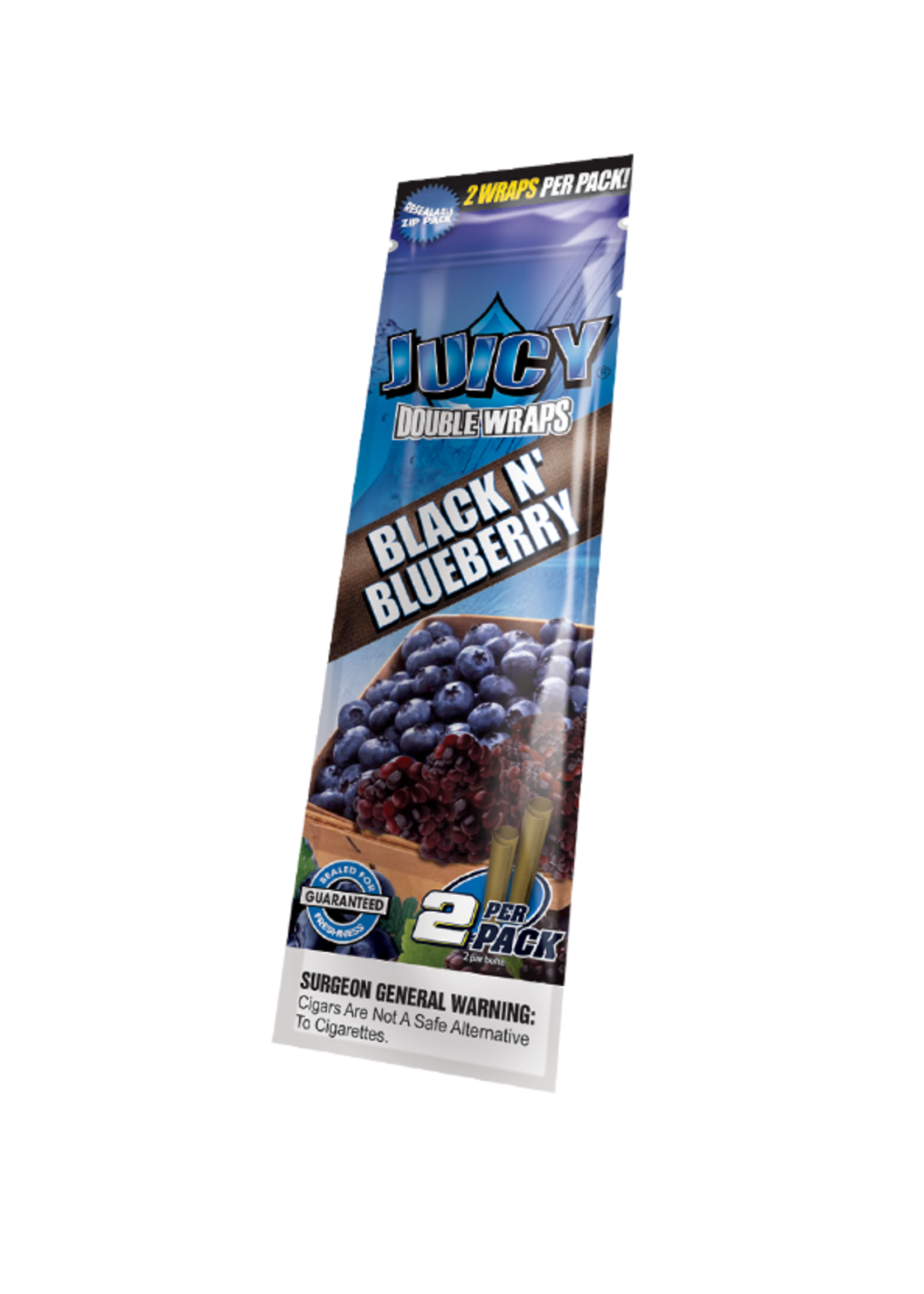 JUICY JAYS JUICY WRAPS BLACK N BLUEBERRY