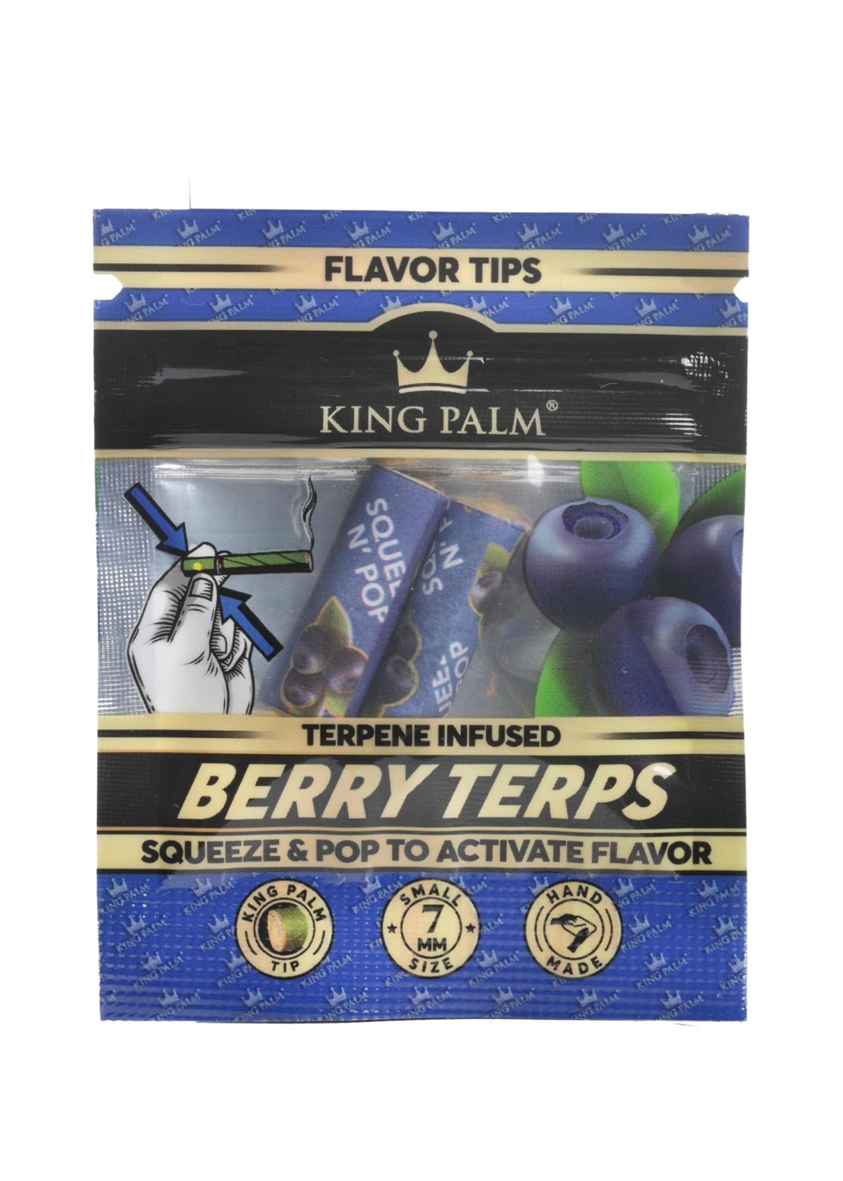 King Palm KING PALM FILTER TIPS BERRY TERPS