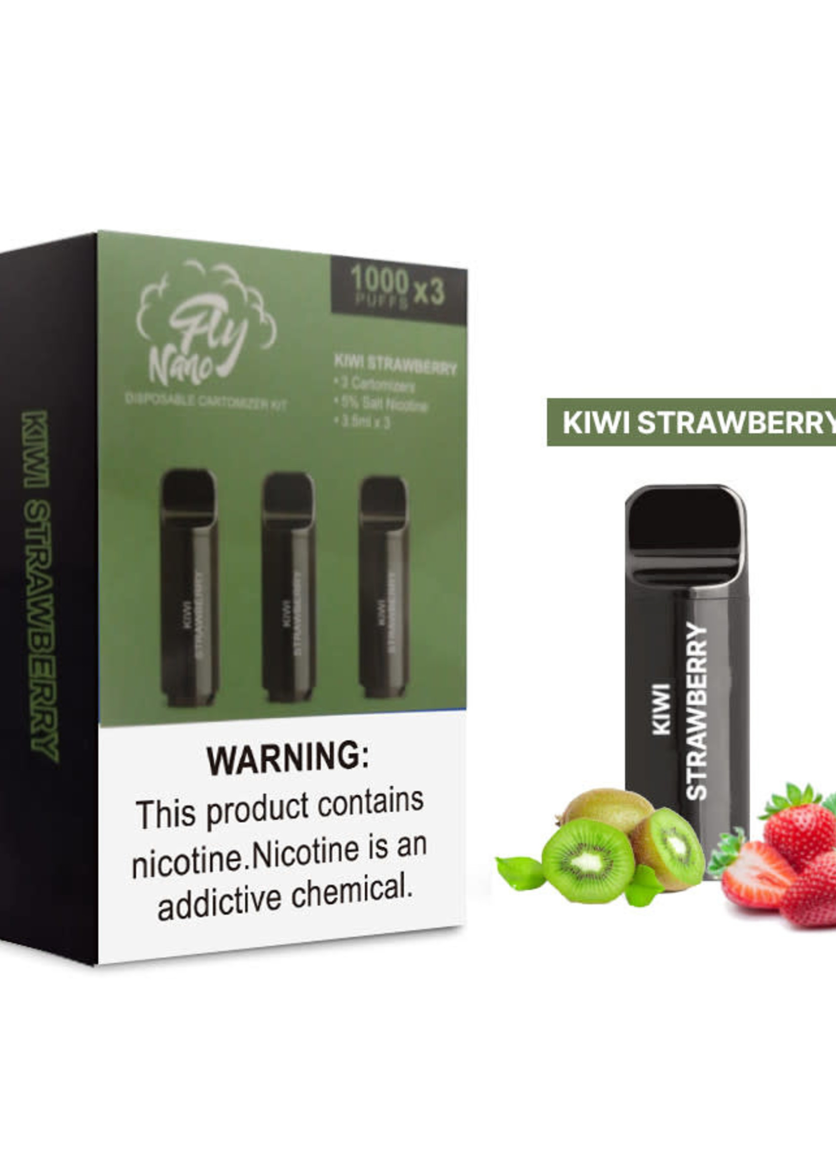 FLY FLY NANO PODS  KIWI STRAWBERRY