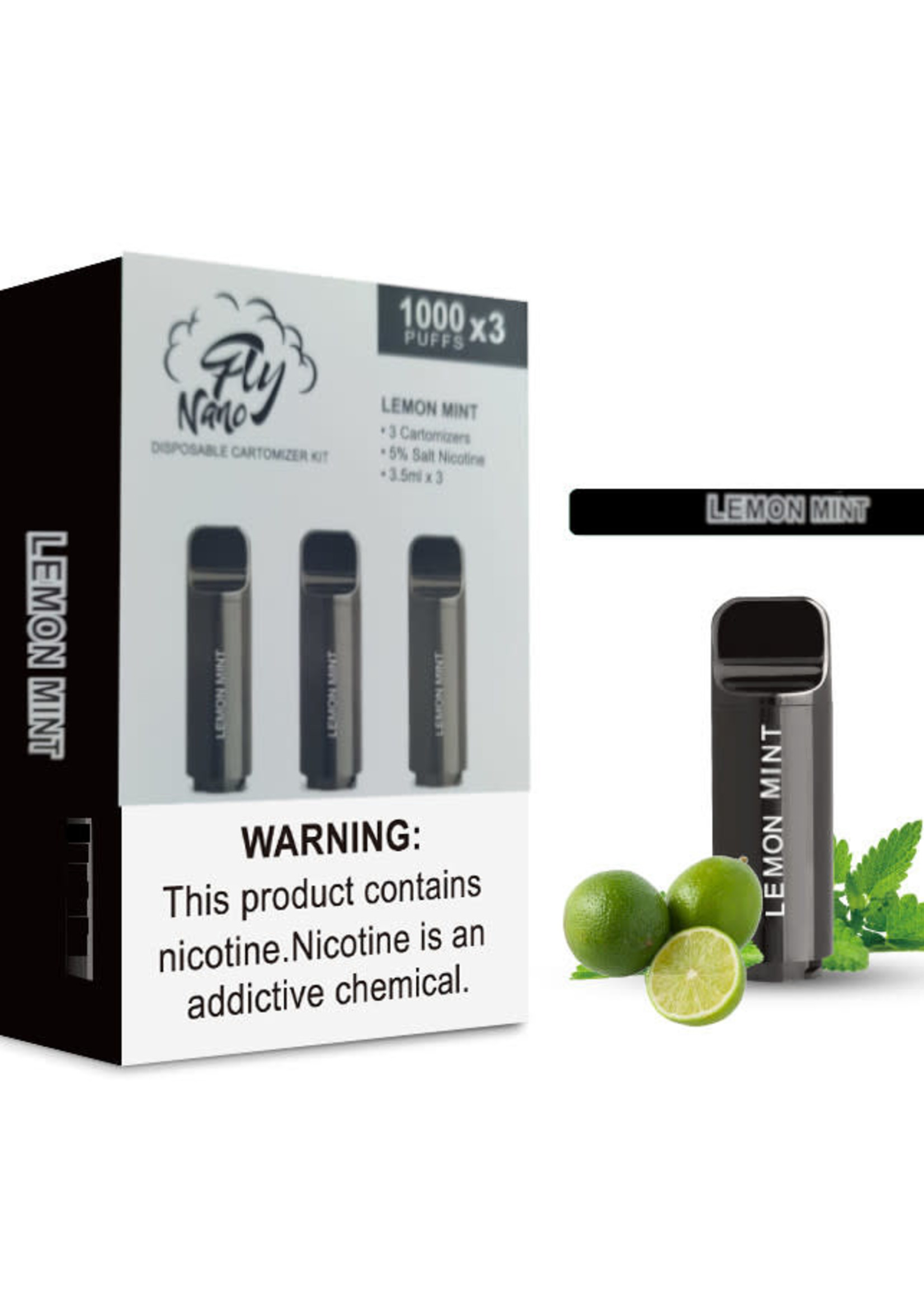 FLY FLY NANO PODS  LEMON MINT