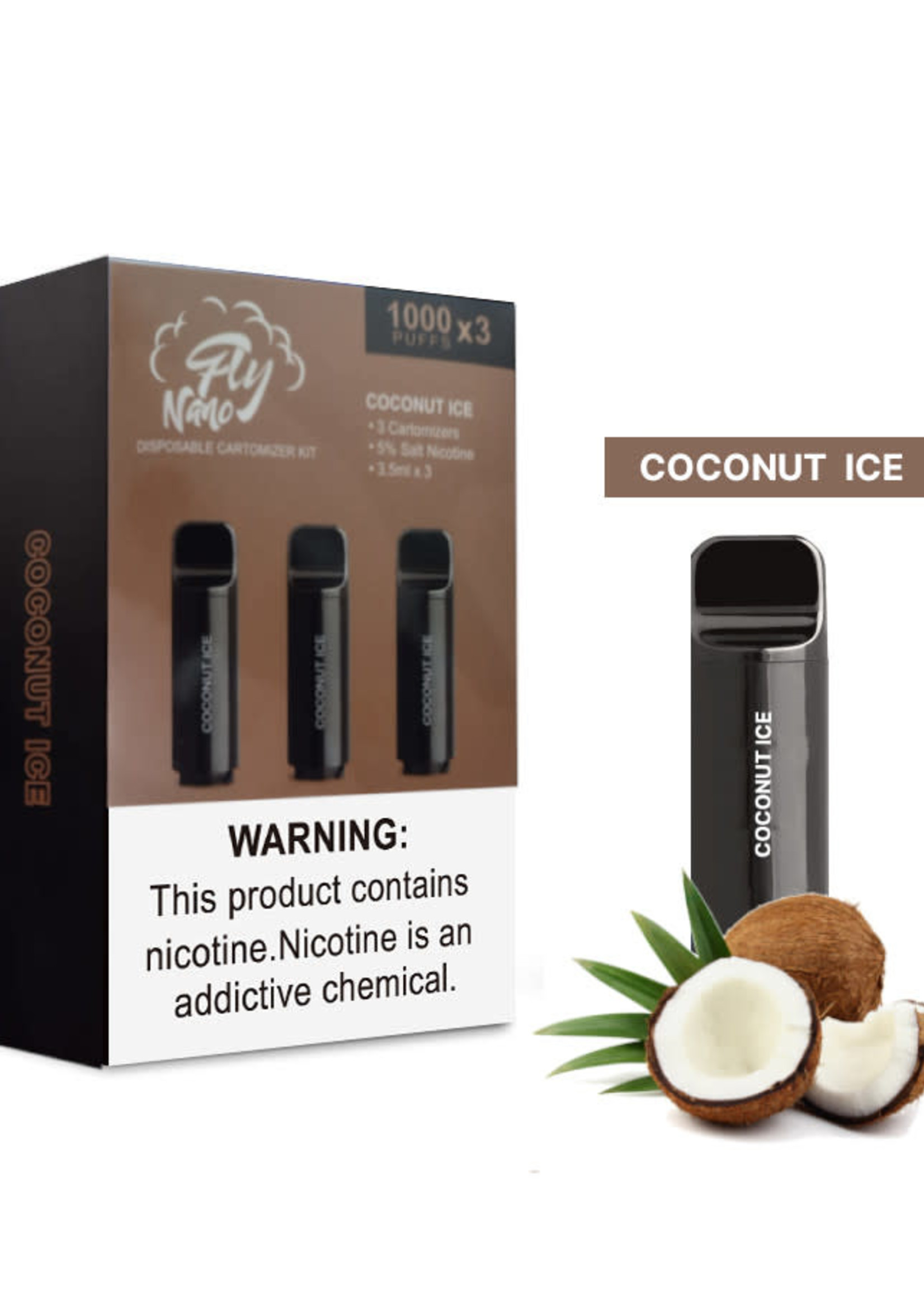 FLY FLY NANO PODS  COCONUT ICE