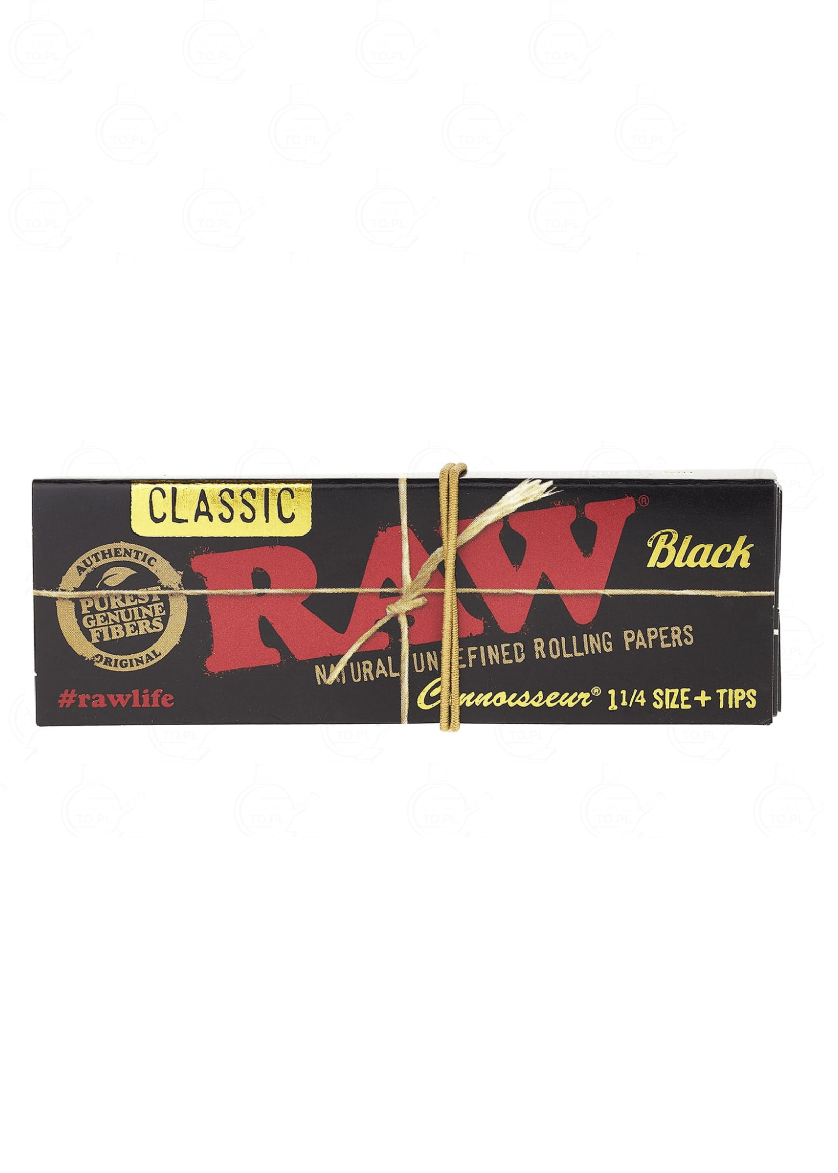 RAW RAW BLACK CONNOISSEUR 1 1/4