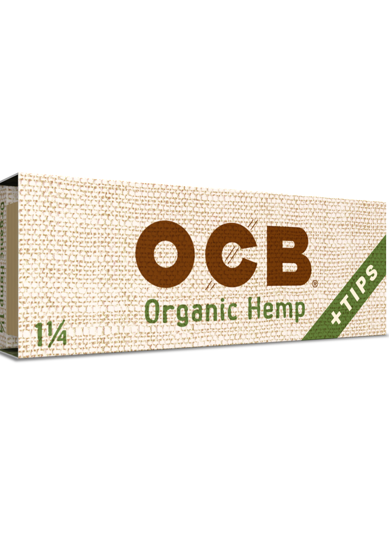 OCB OCB ORGANIC HEMP 1 1/4 + TIPS