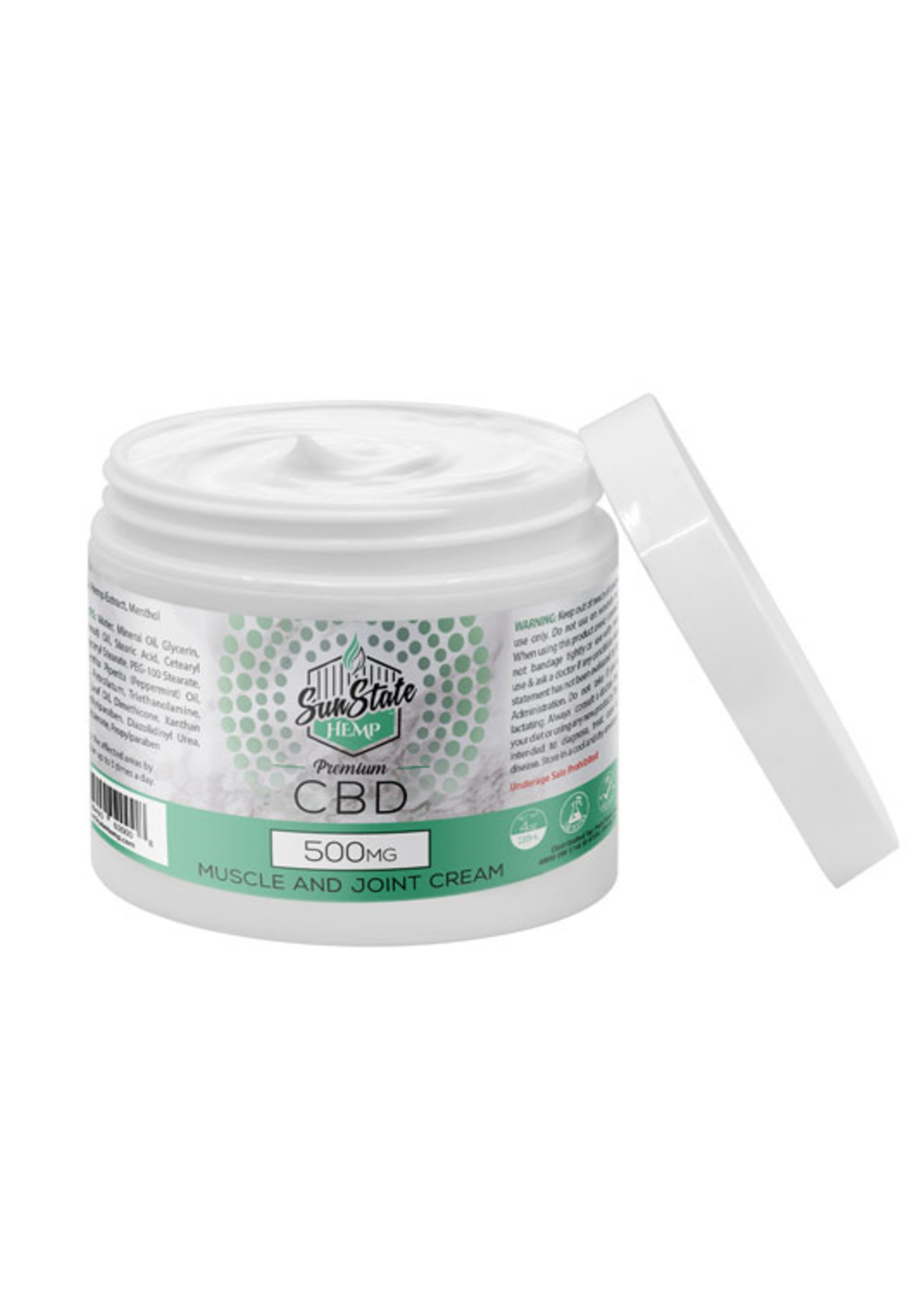 SUNSTATE SUNSTATE CBD MUSCLE AND JOINT CREAM 500 MG