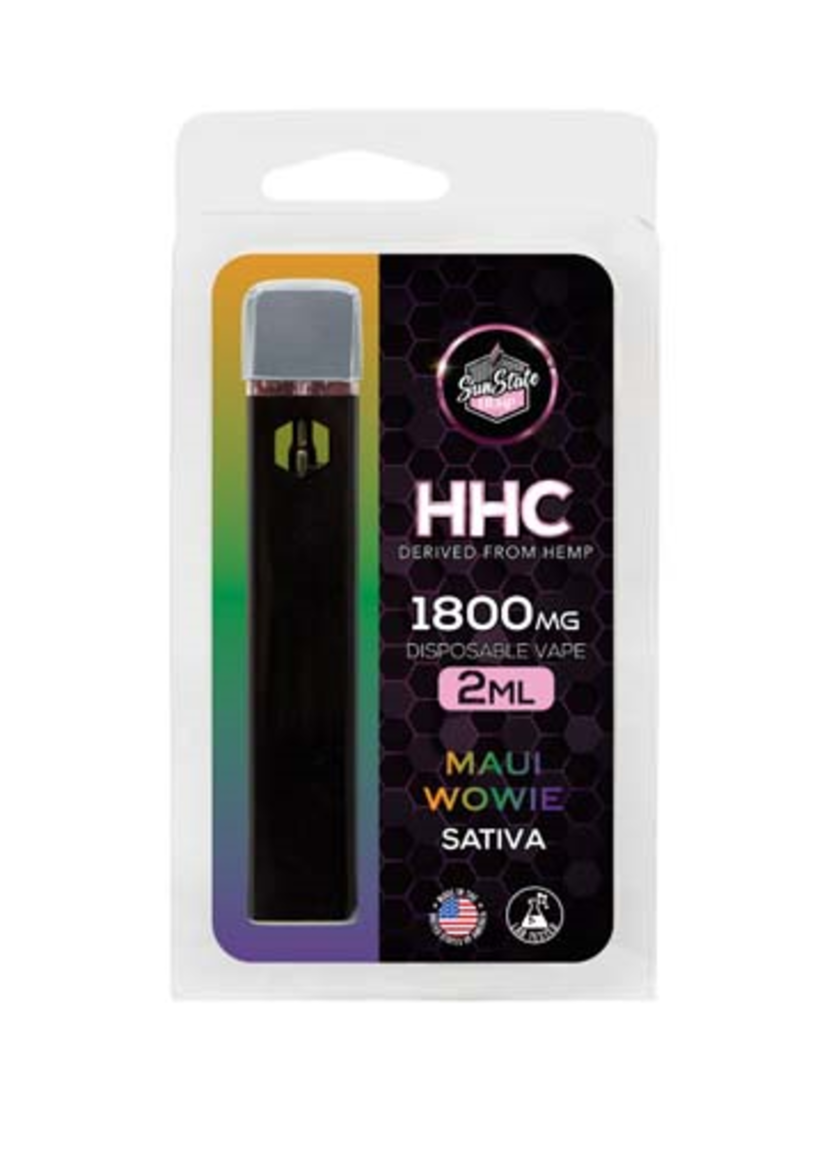 SUNSTATE SUNSTATE HHC DISPOSABLE MAUI WOWIE SATIVA