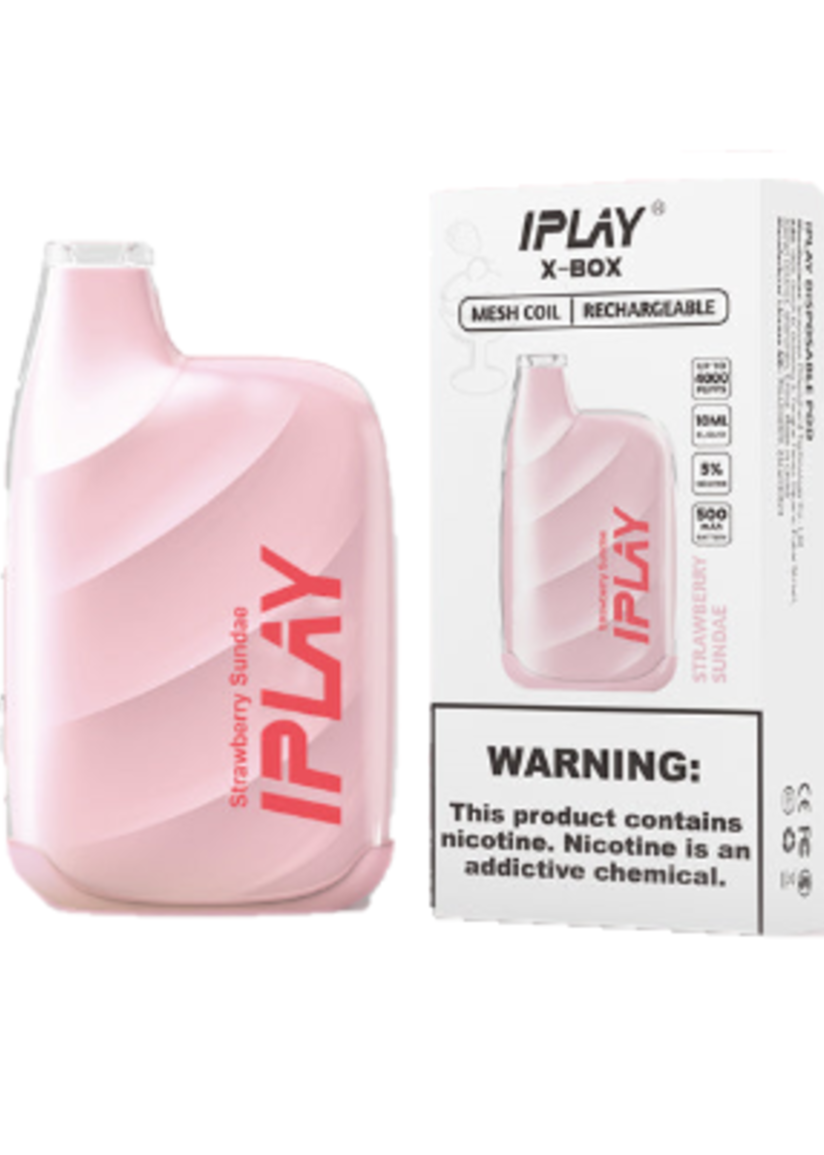 IPLAY IPLAY BOX STRAWBERRY SUNDAE