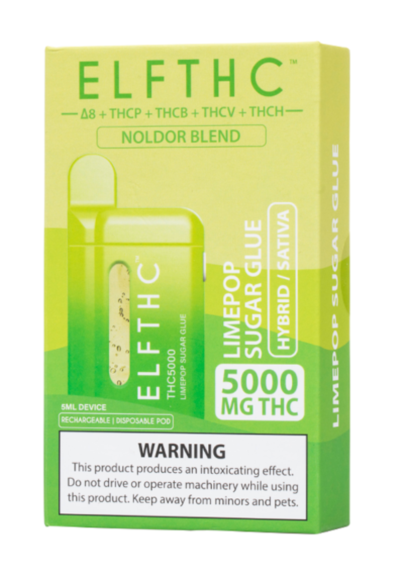 ELFTHC ELFTHC LIMEPOP SUGAR GLUE HYBRID/SATIVA 5G