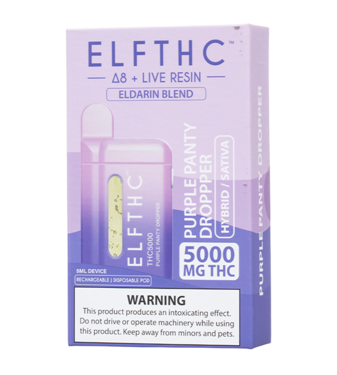 Elfthc purple panty dropper hybrid/sativa 5ml The High Club