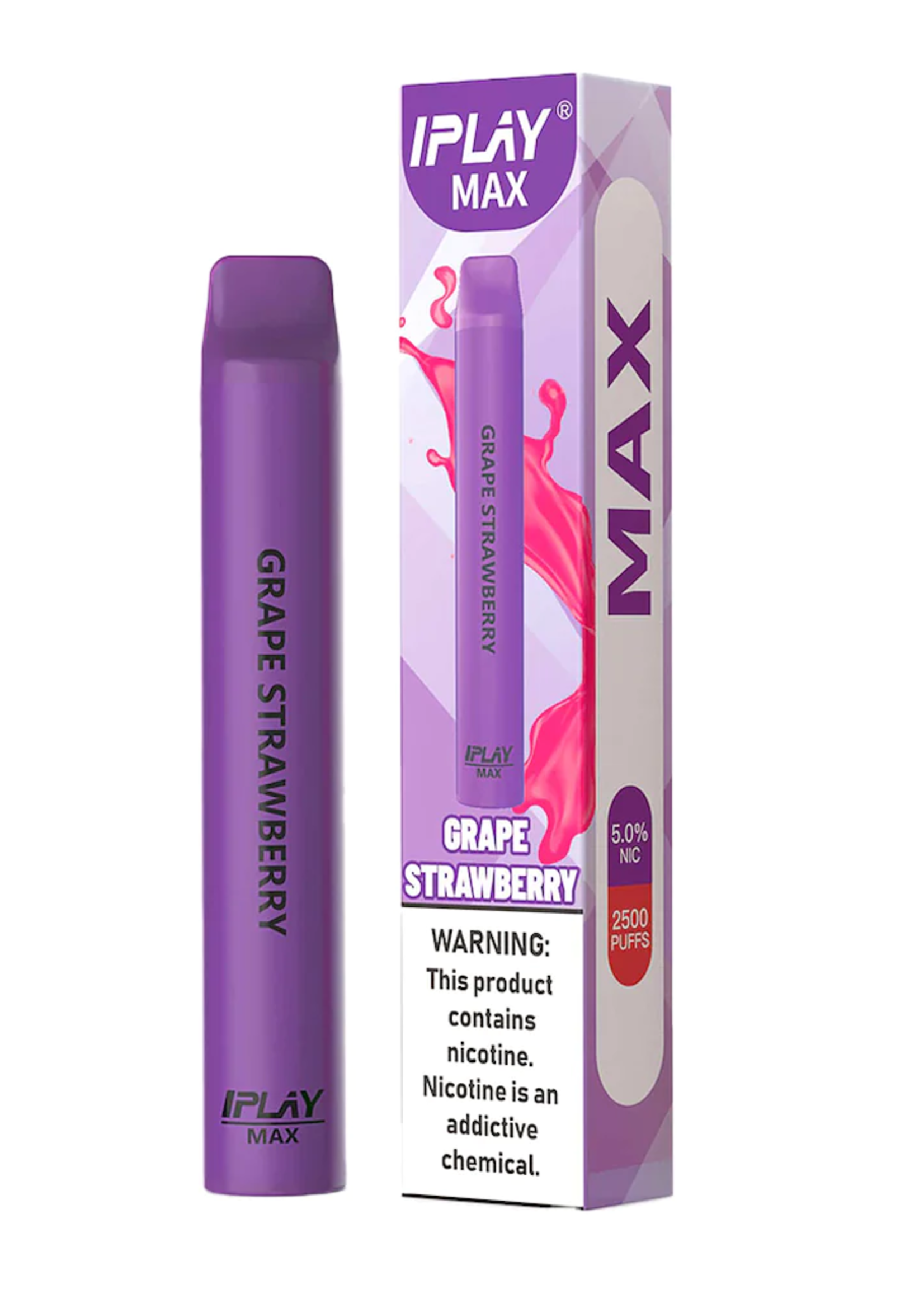 IPLAY IPLAY MAX GRAPE STRAWBERRY