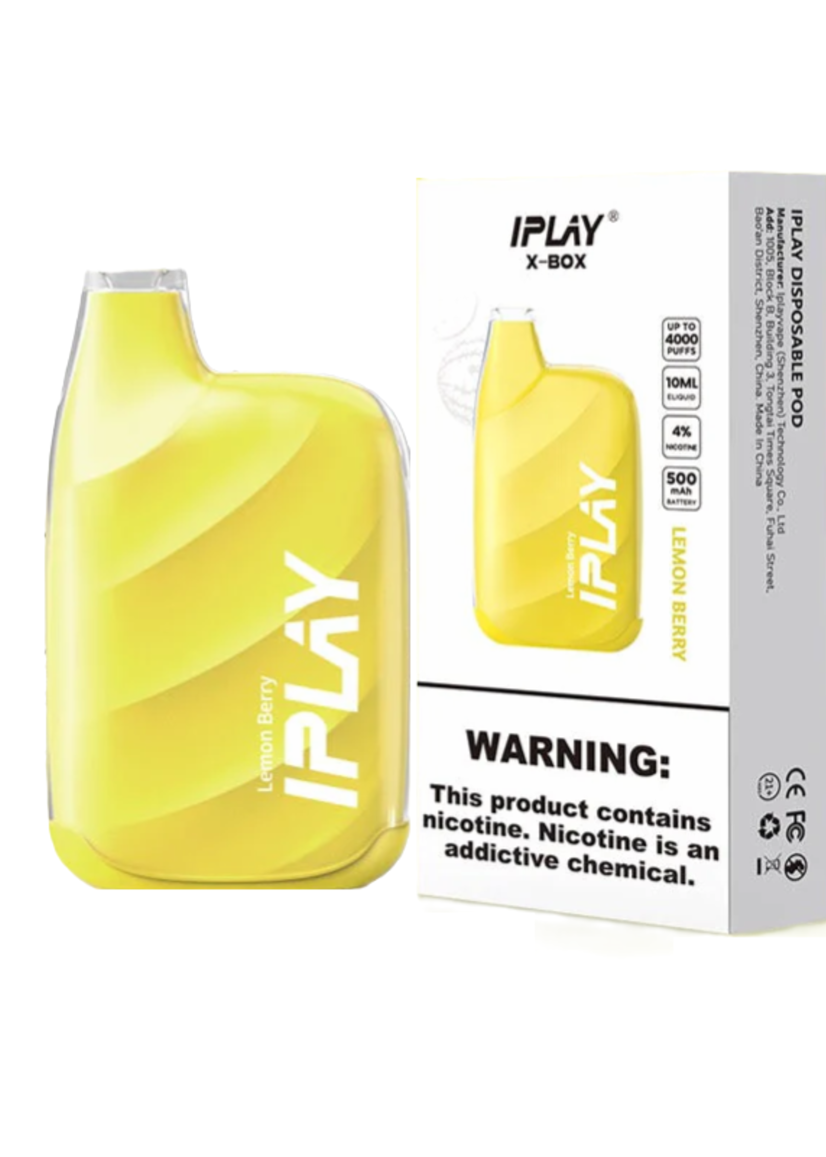 IPLAY IPLAY BOX LEMON BERRY