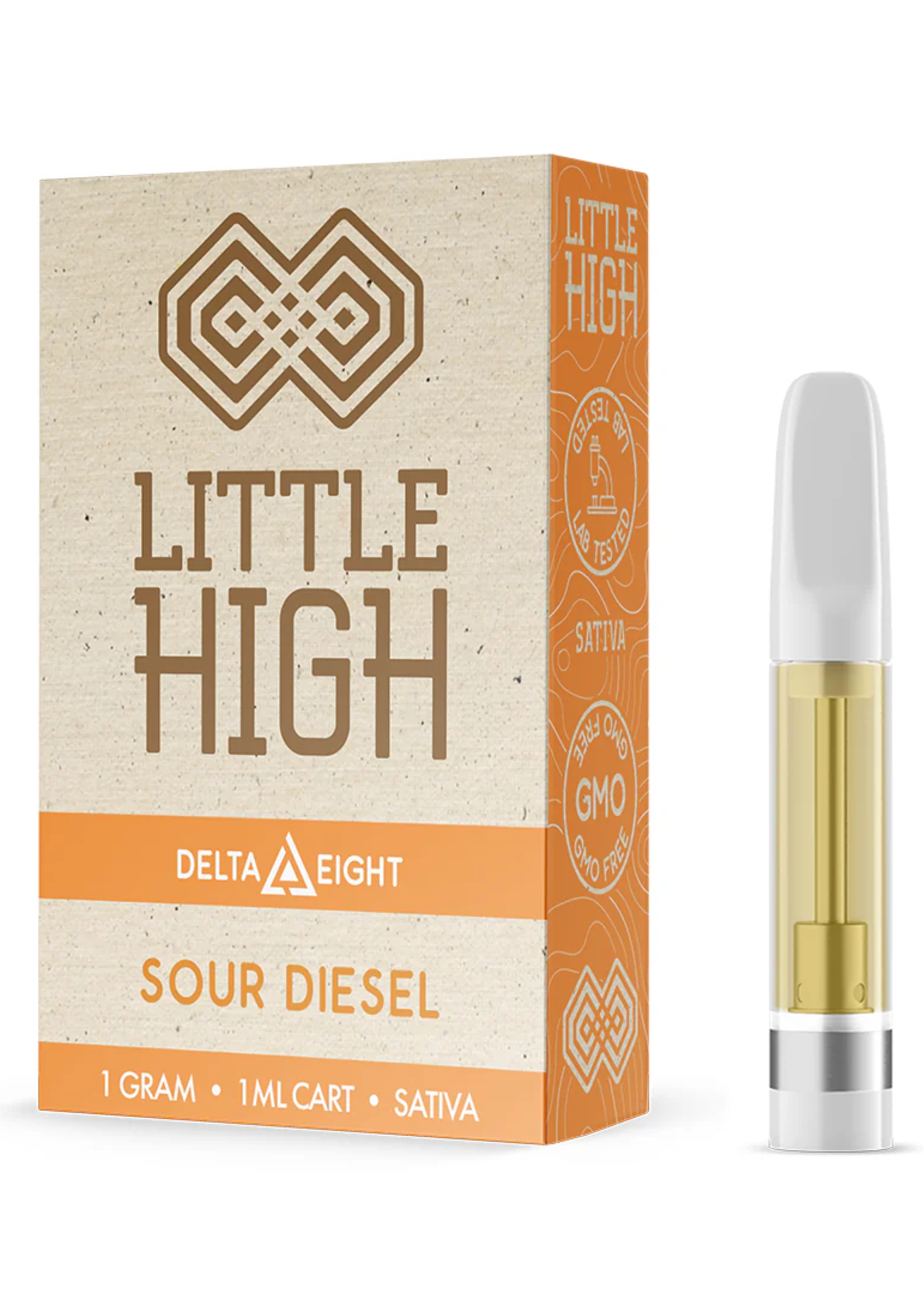 LITTLE HIGH LITTLE HIGH CART D8 SOUR DIESEL SATIVA 1G