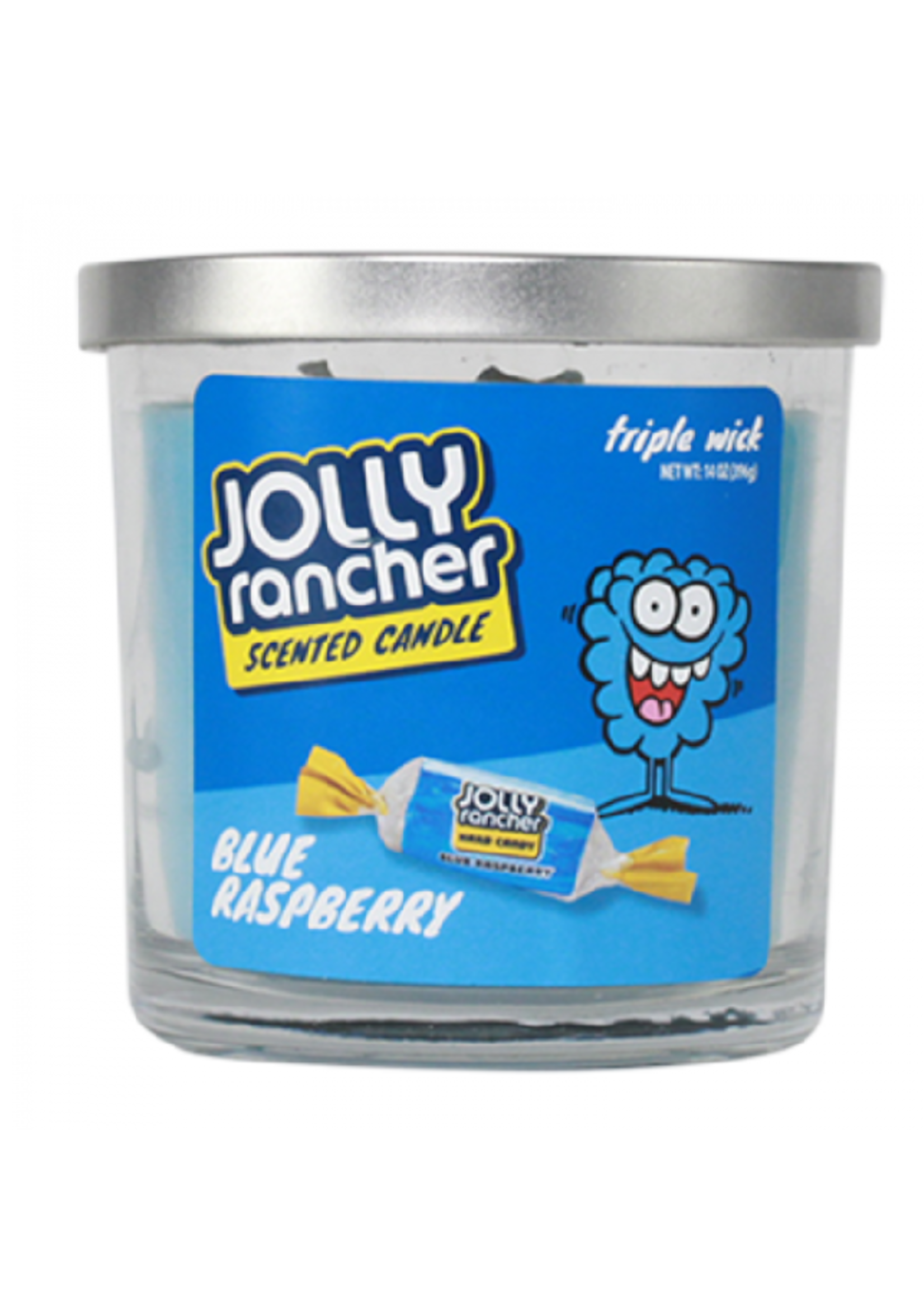 VELA AROMATICA JOLLY RANCHER BLUE RAPSBERRY 14oz