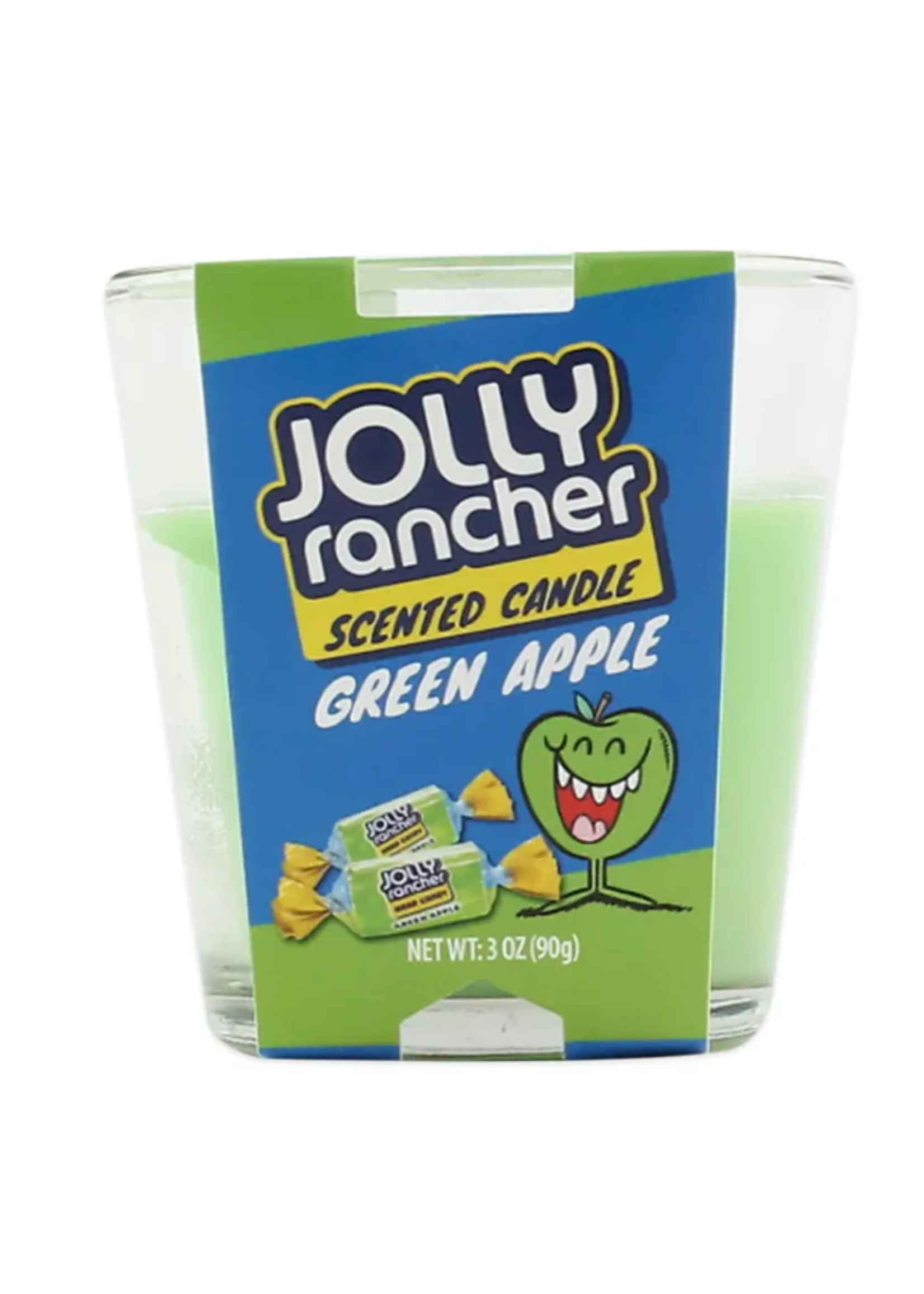 4SCORE JOLLY RANCHER GREEN APPLE SCENTED CANDLE 3oz