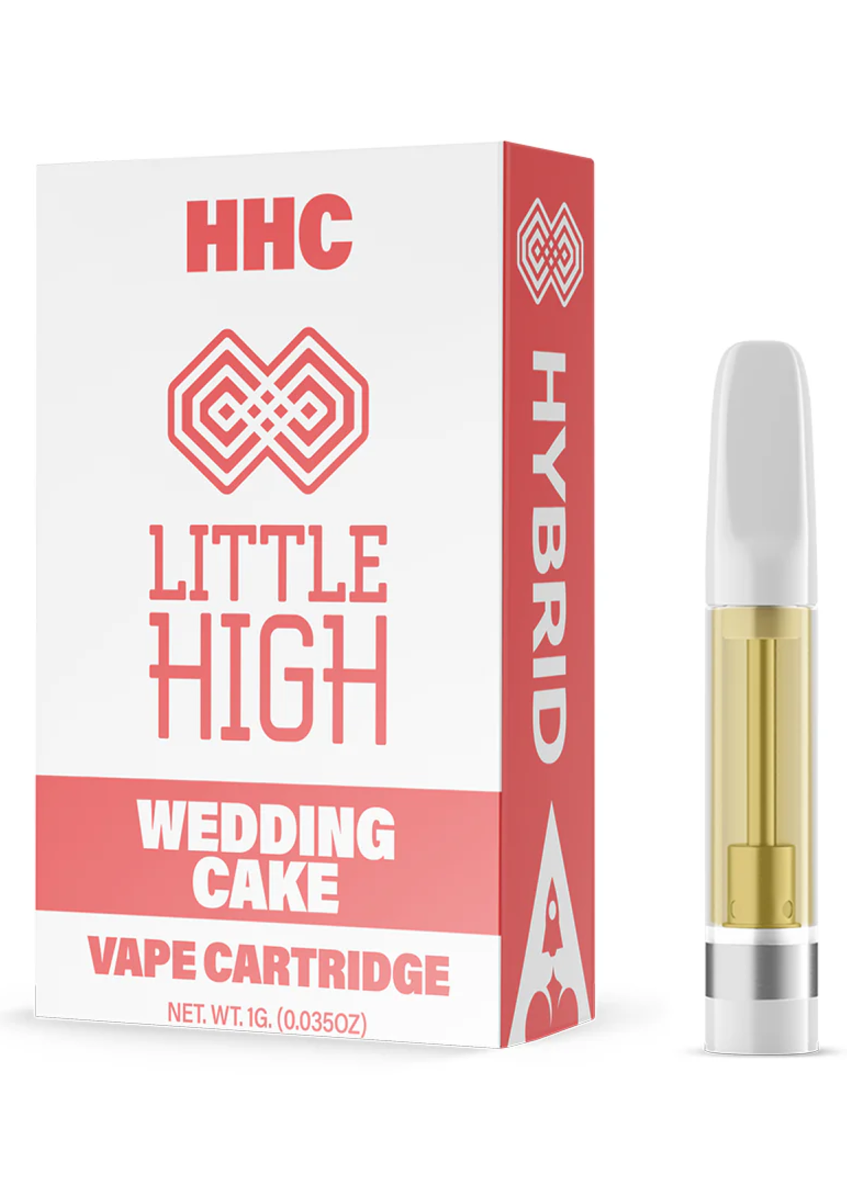 LITTLE HIGH LITTE HIGH CARTRIDGE HHC WEDDING CAKE 1G