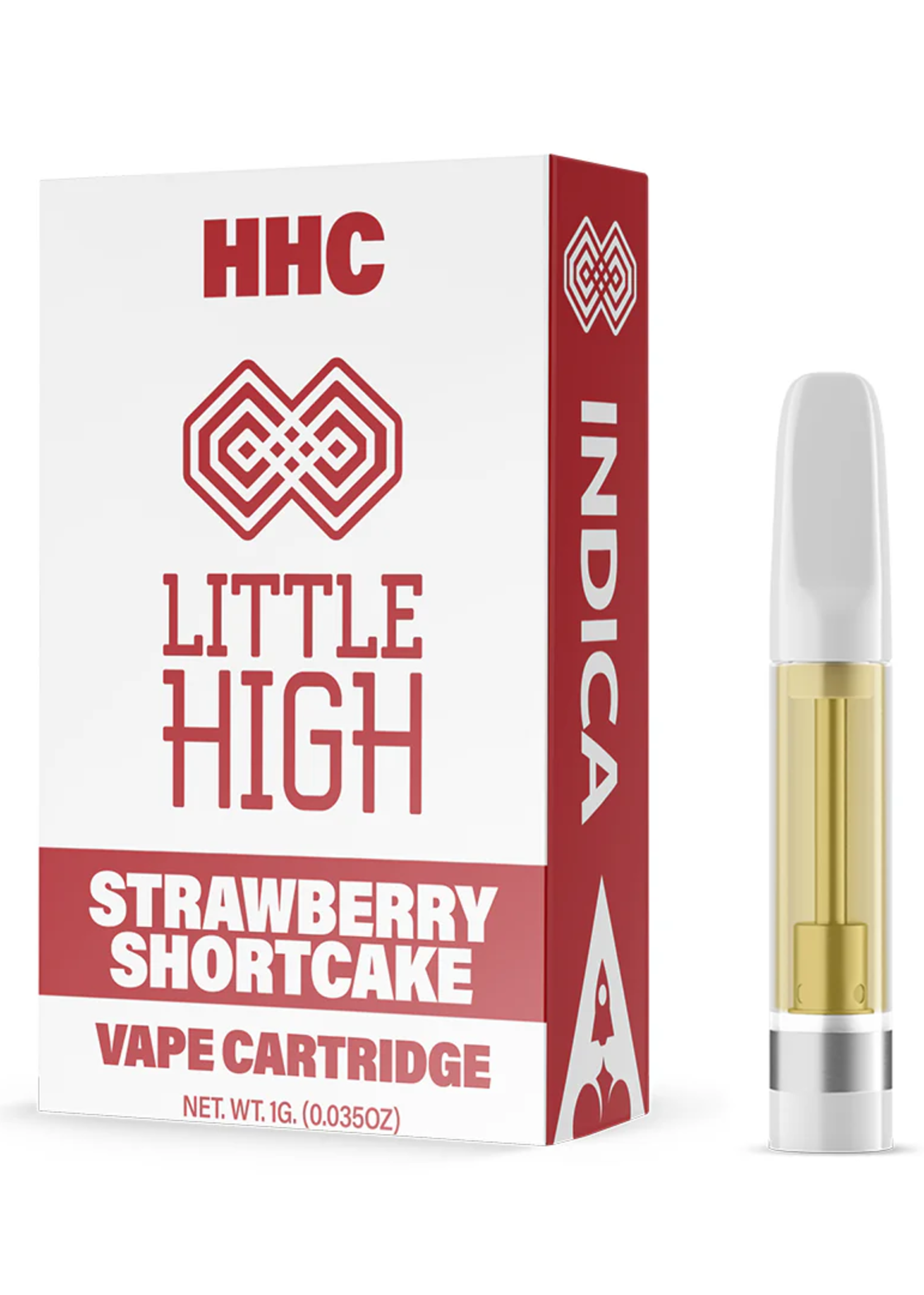 LITTLE HIGH LITTE HIGH CART HHC STRAWBERRY SHORTCAKE 1G