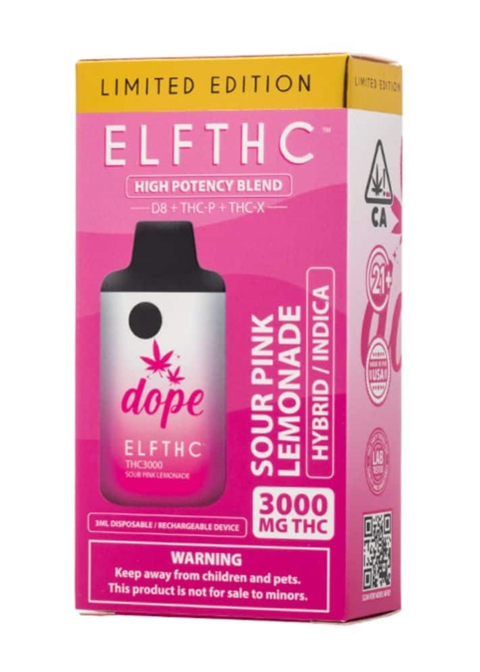 ELFTHC ELFTHC SOUR PINK LEMONADE 3g