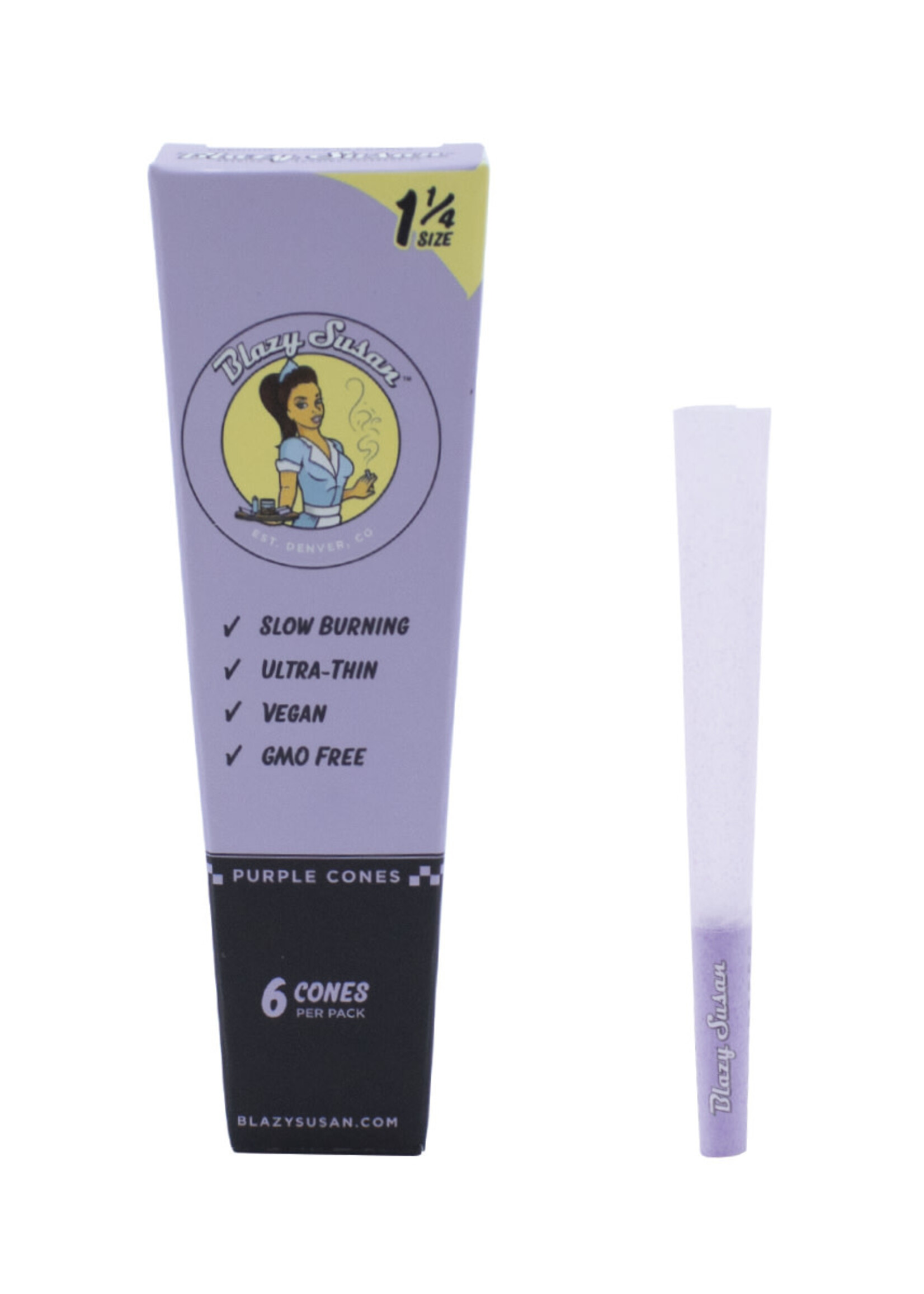BLAZY SUSAN BLAZY SUSAN PURPLE CONES 1 1/4