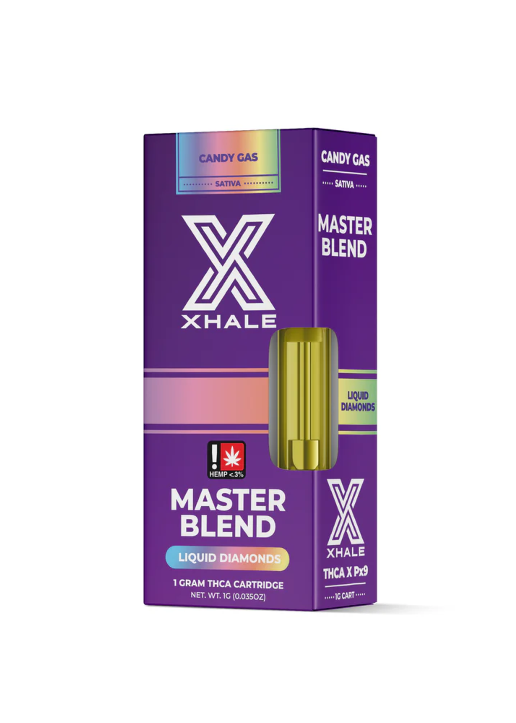 XHALE XHALE CARTRIDGE LIQUID DIAMONDS CANDY GAS SATIVA 2G