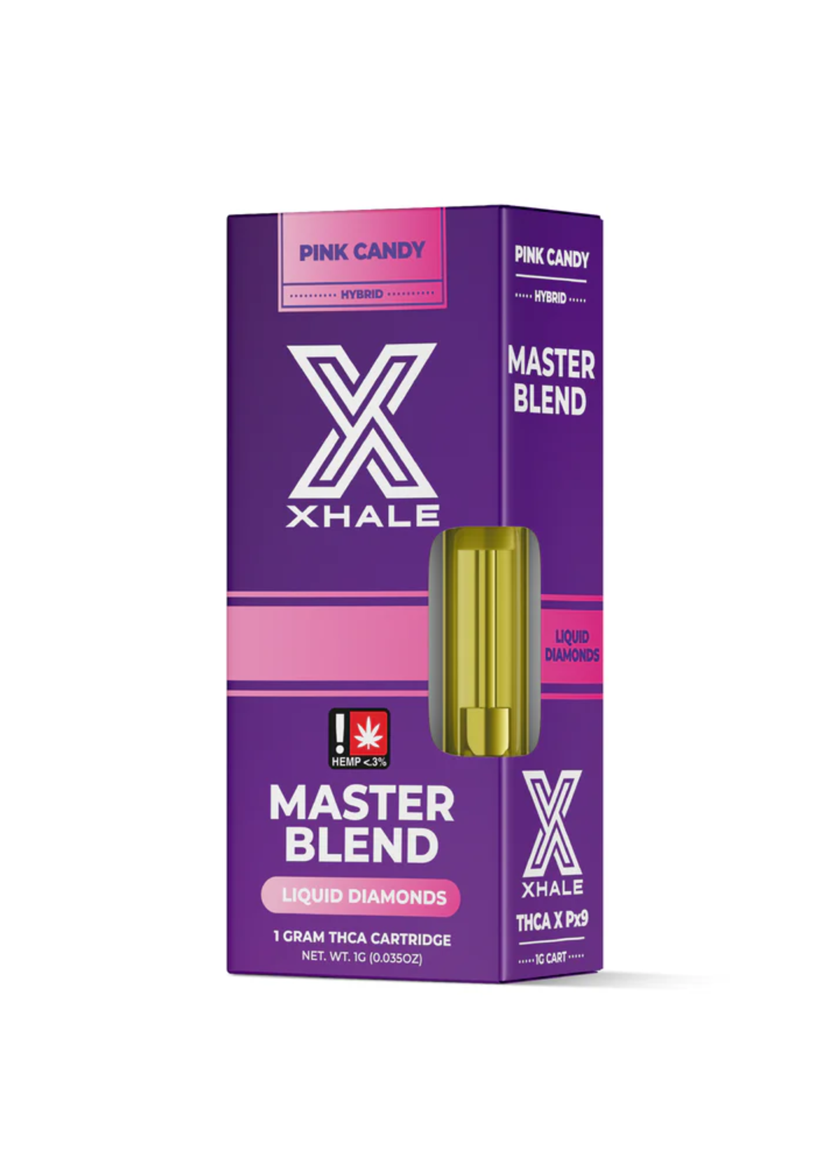 XHALE XHALE CARTRIDGE LIQUID DIAMONDS PINK CANDY HYBRID 2G